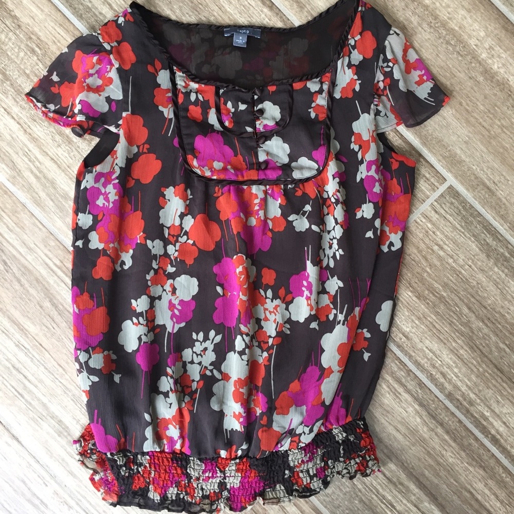 Apt 9 short sleeve blouse
